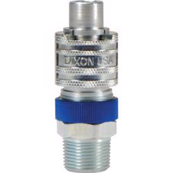 N4BM6-LS Steel Dix-Lock™ N-Series Bowes Interchange Male Thread Safety-Lock Plug